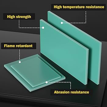 Amazon.co.jp: COYOUCO 1枚 FR4 ガラス繊維シート 500x500mm